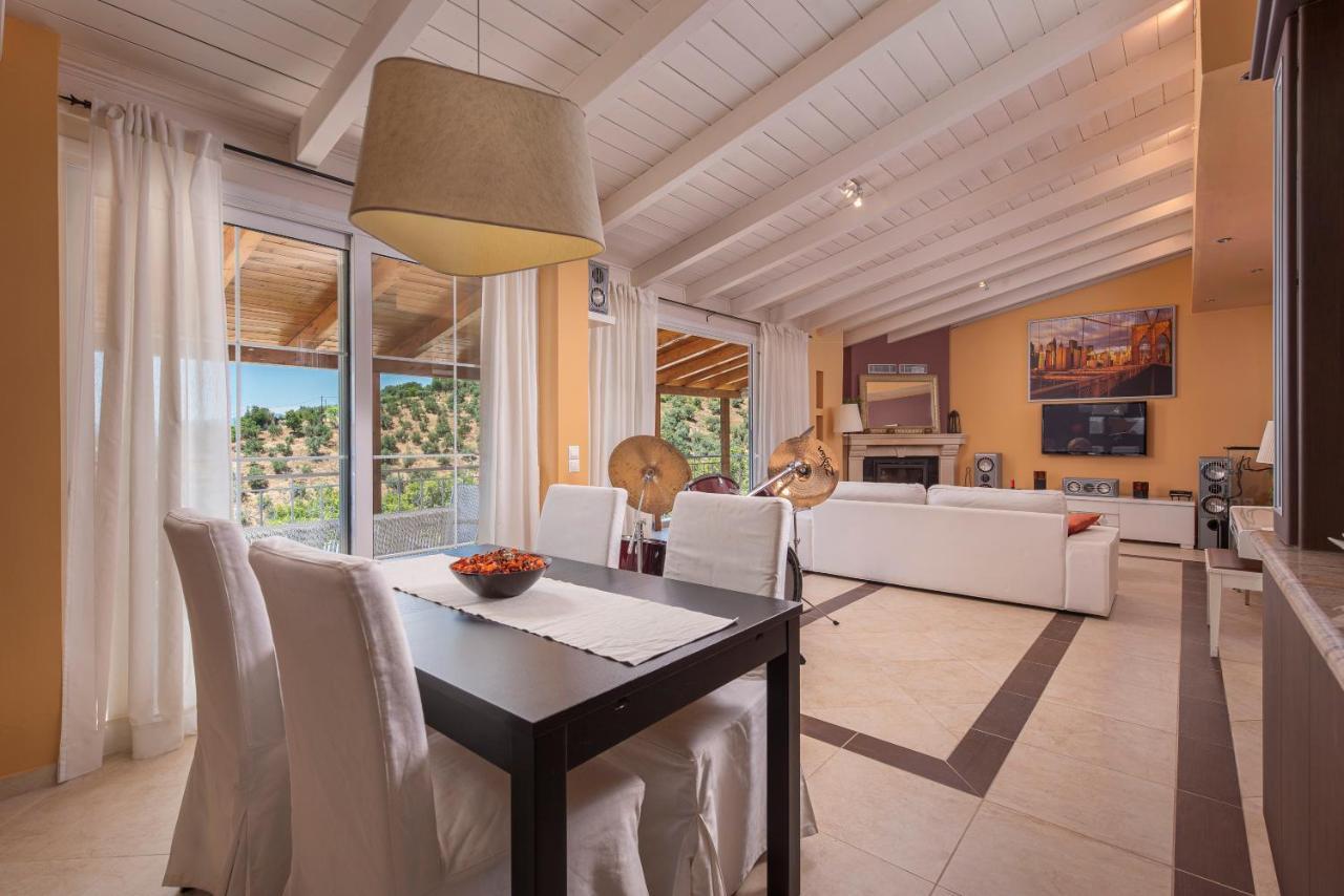 Panoramic View!Penthouse 120Qm Of Sea & Mountain Villa Loutra Edipsou  Exterior photo