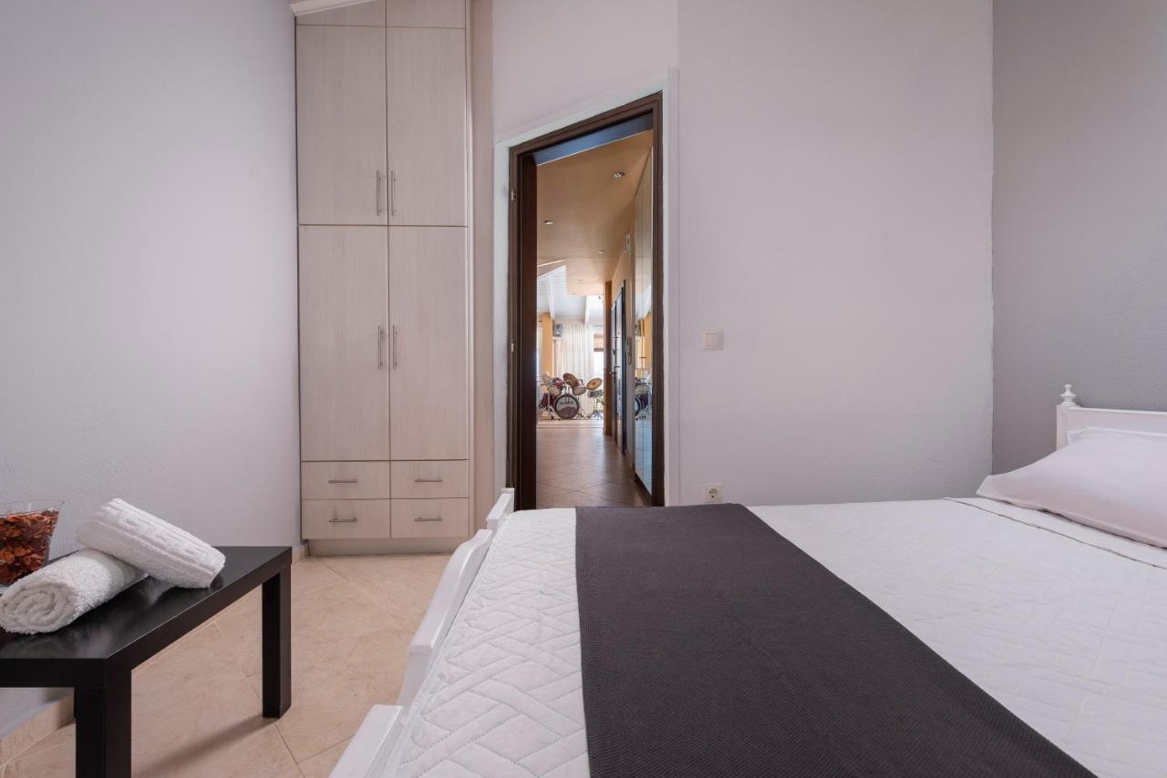 Panoramic View!Penthouse 120Qm Of Sea & Mountain Villa Loutra Edipsou  Exterior photo